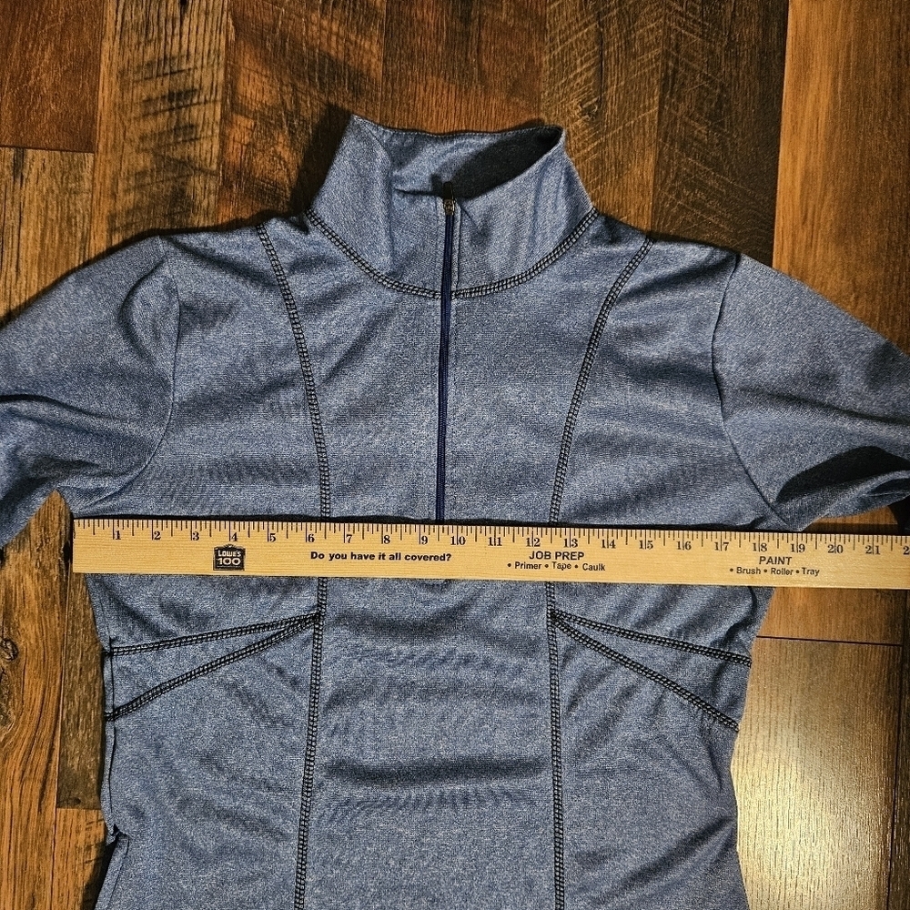 Florida Gators Blue 1/4 Zip Long Sleeve Athletic Pullover Size L - Picture 14 of 15